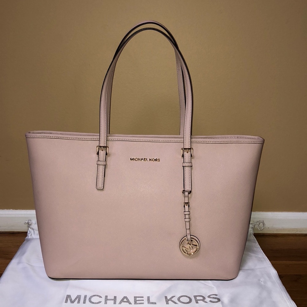 Michael Kors jet set travel tote